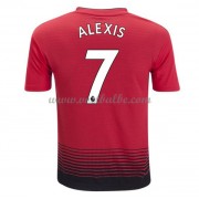 Goedkoop Voetbaltenue Manchester United 2018-19 Alexis Sanchez 7 Thuisshirt..